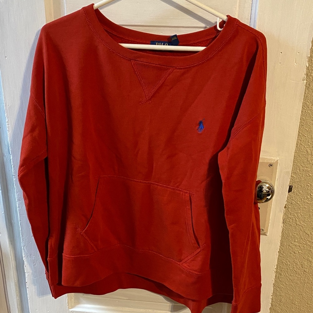 Ralph Lauren Red Sweatshirt